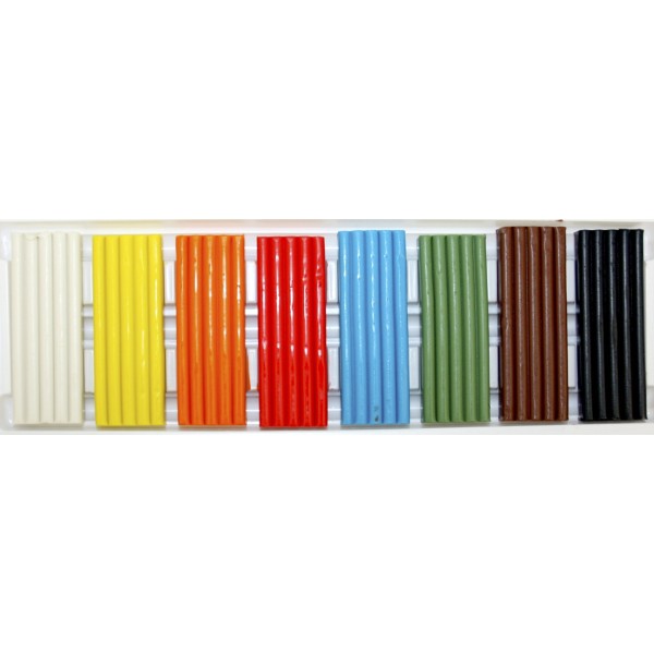 Пластилін "Школярик" 8 кольор. 180гр №303116002(22)