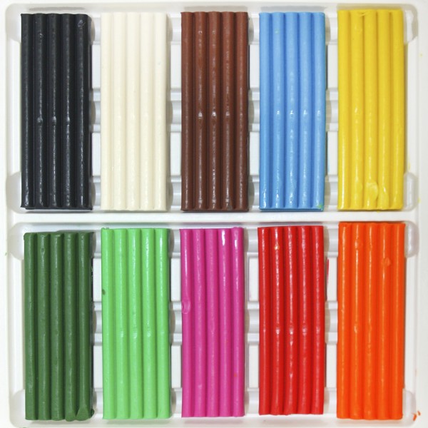 Пластилін "Школярик" 10 кольор. №303116003-UA(12)