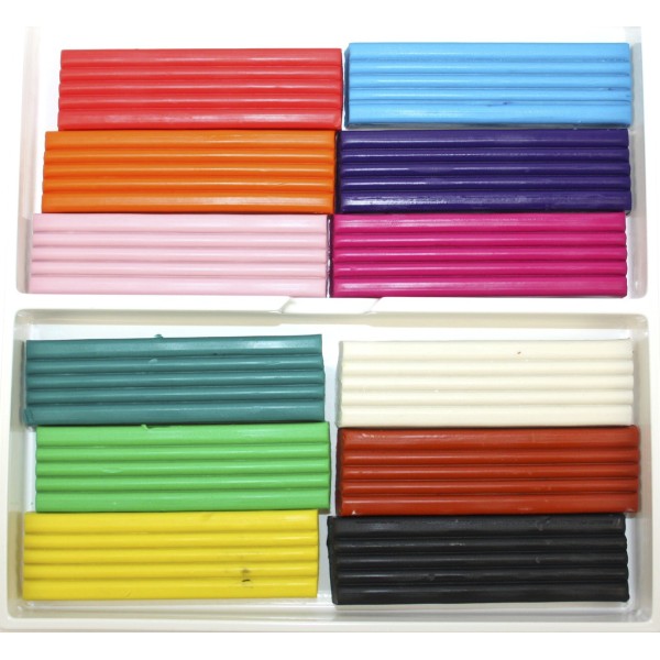 Пластилін "Kite" Classic 12 кольор. 240гр №K-1086(20)