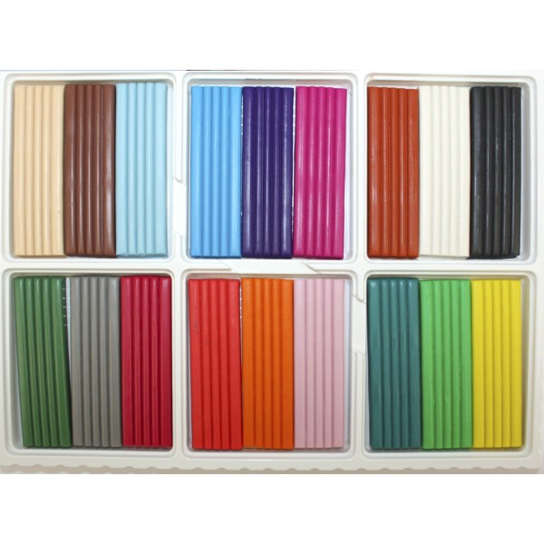 Пластилін "Kite" Classic 18 кольор. 360гр №K-085(14)