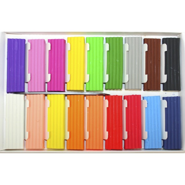 Пластилін "Class" МАХІ 18 кольор.х 20гр №7660С(30)