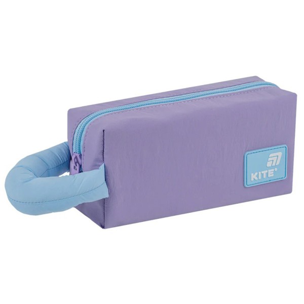 Пенал "Kite" 1від.фіолетово-блакитний №K25-2703-3(50)