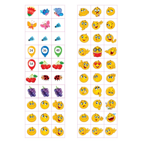 Книжка А4 "Креативна математика.Таблиця множення" 60 наліпок №3286/Ула/(30)