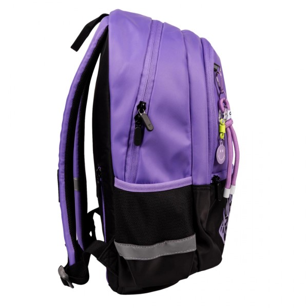 Рюкзак "Yes" T-113 Р-25  Lilac Cubes 2від.,4карм. №559966(10)