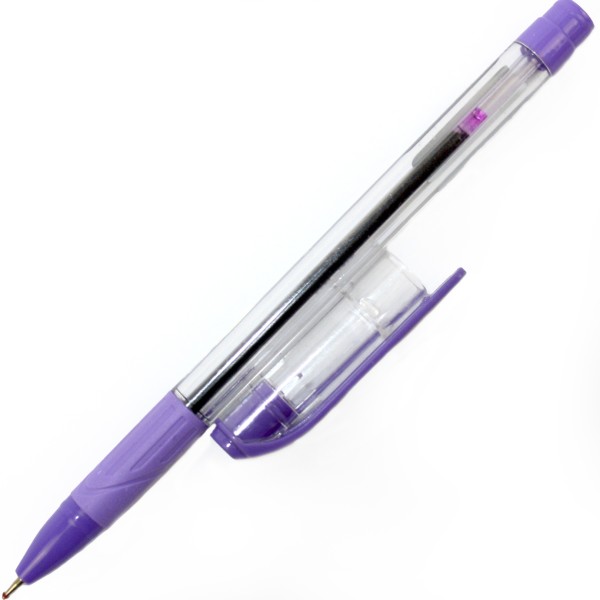 Ручка кульк. масл. "Hiper" №HO-111 Fine Tip 0,7мм фіолетова(25)