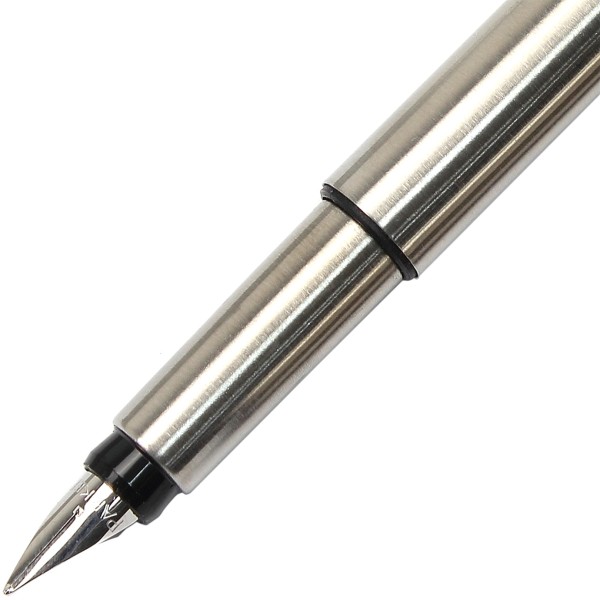 Ручка чернильная Parker Vector сталь 05011