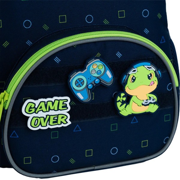 Рюкзак "Kite" Kids Dino Gamer 1від.,3карм. №K25-2727XS-5(6)