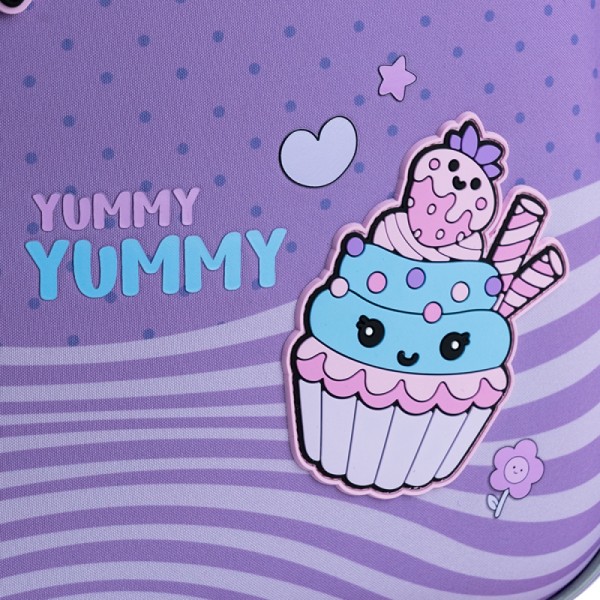 Рюкзак каркасний "GoPack" Education Yummy 2від.,2карм. №GO25-165M-3(4)