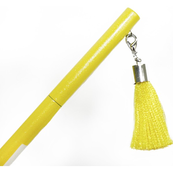 Ручка кульк.метал. "Maxi" №MX16367 з брелоком-китичкою,синя(50)