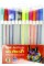 Набір ручок гел. "Maxi" №MX11988 12кольор. неон з блискітками(12)(144)