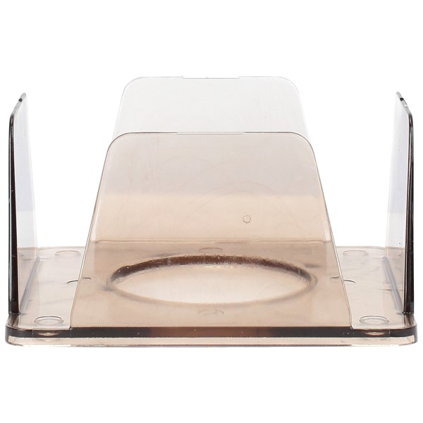 Бокс для паперу КіП 90х90х45мм димчастий 