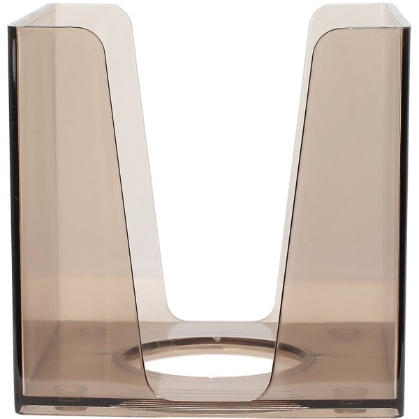 Бокс для паперу КіП 90х90х90мм димчастий 