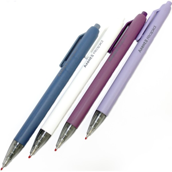 Ручка авт. гел. "Axent" №AG1118-02-A Rapid 0,5мм синя(12)(144)(1152)