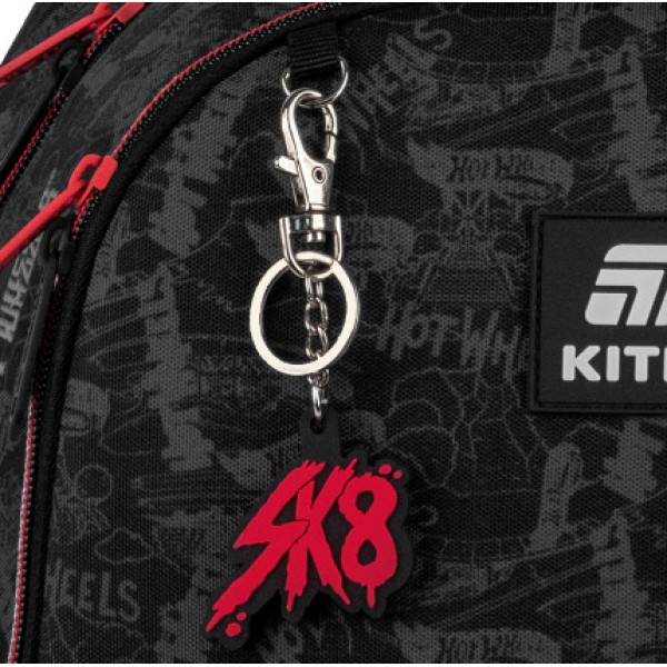 Рюкзак "Kite" Education Hot Wheels 2від.,4карм.№HW25-585M(6)