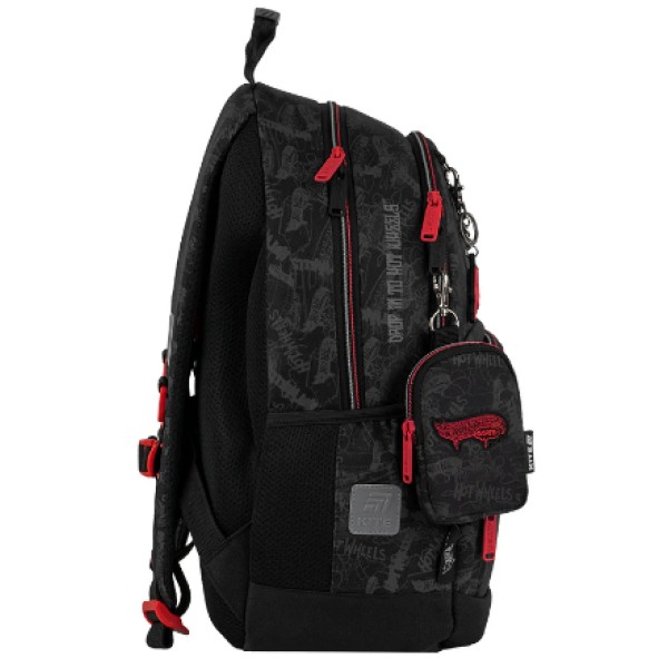 Рюкзак "Kite" Education Hot Wheels 2від.,4карм.№HW25-585M(6)