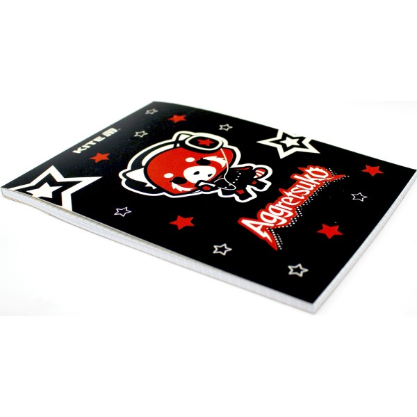 Блокнот А5 50арк. кліт. тв. обкл. Aggretsuko №AR25-194/Kite/(10)