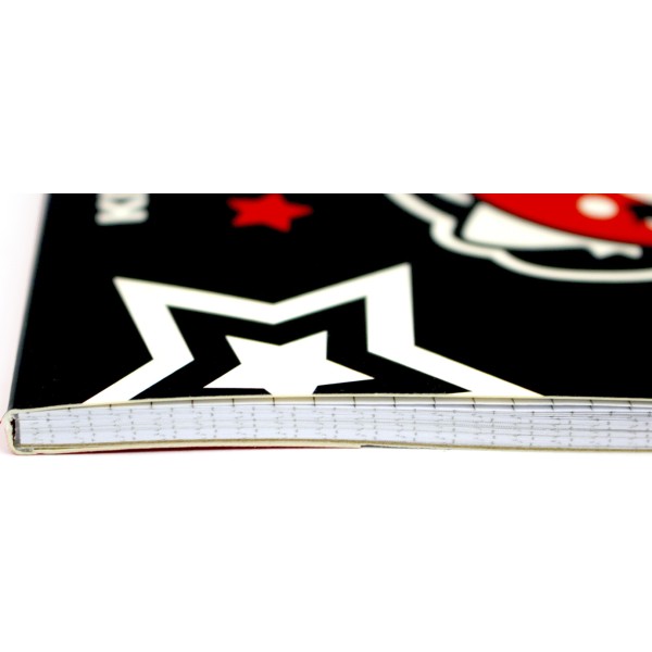 Блокнот А5 50арк. кліт. тв. обкл. Aggretsuko №AR25-194/Kite/(10)