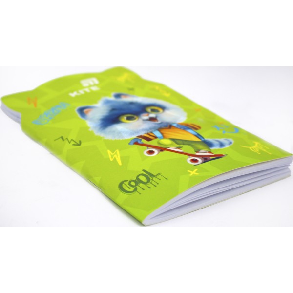 Блокнот А5 48арк. м'яка обкл. Skate cat №K25-461-1/Kite/(40)