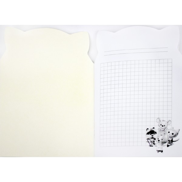 Блокнот А5 48арк. м'яка обкл. Skate cat №K25-461-1/Kite/(40)