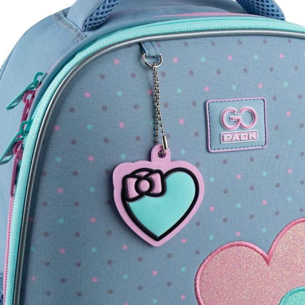 Рюкзак каркасний "GoPack" Education Girl Power 2від.,2карм. №GO25-165M-1(4)