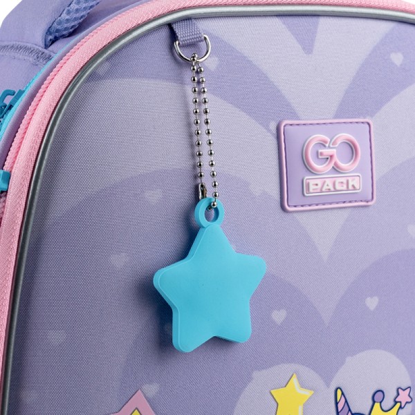 Рюкзак каркасний "GoPack" Education Cute Pon 2від.,2карм. №GO25-165S-1(4)