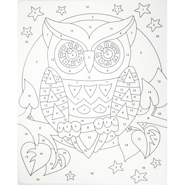 Набір для творчості Danko toys Розмальовка блискітками РГН-05 mini