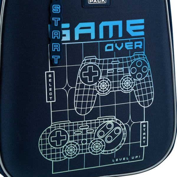 Рюкзак каркасний "GoPack" Education Level Up 2від.,2карм. №GO25-165M-7(4)