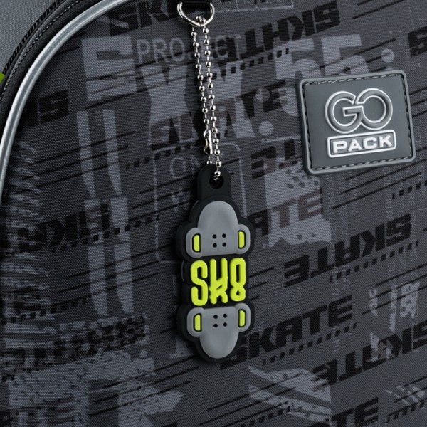 Рюкзак каркасний "GoPack" Education Skate 2від.,2карм. №GO25-165M-8(4)