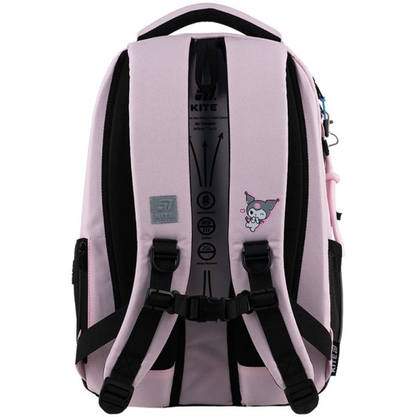 Рюкзак "Kite" Education teens Kuromi 3від.,5карм. №HK25-2578M(10)