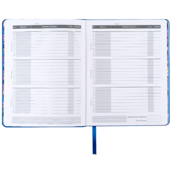 Щоденник шк. А5 "Kite" №HW25-264 Hot Wheels тв.обкл.(18)(36)