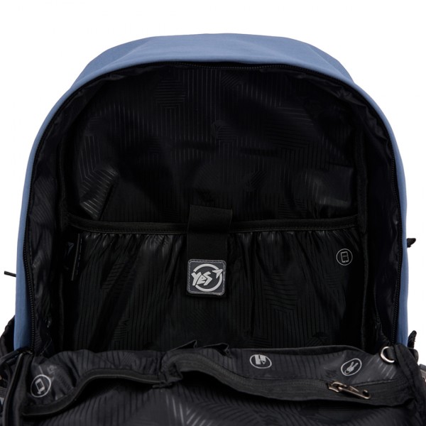 Рюкзак "Yes" T-107 Р-25  Blue 2від.,3карм. №559975