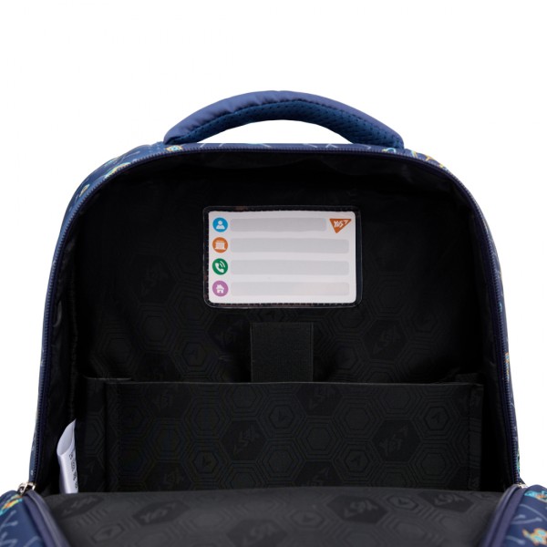 Рюкзак "Yes" S-52 Р-25  Ergo Football Gamer 2від.,4карм. №559891(10)