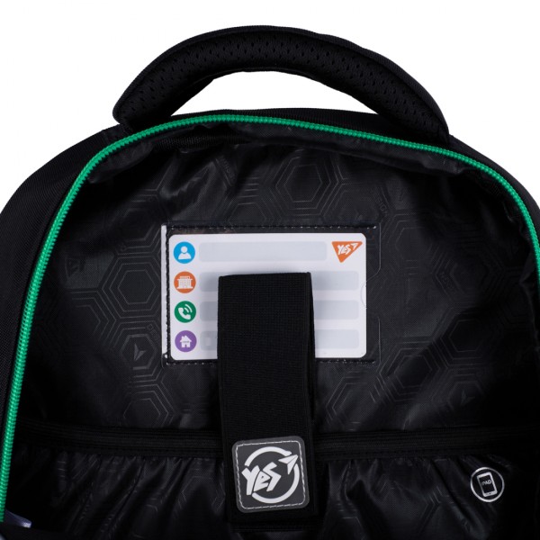 Рюкзак "Yes" S-91 Р-25  Football Time 2від.,3карм. №559818(8)