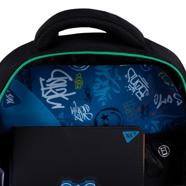 Рюкзак "Yes" S-91 Р-25  Football Time 2від.,3карм. №559818(8)