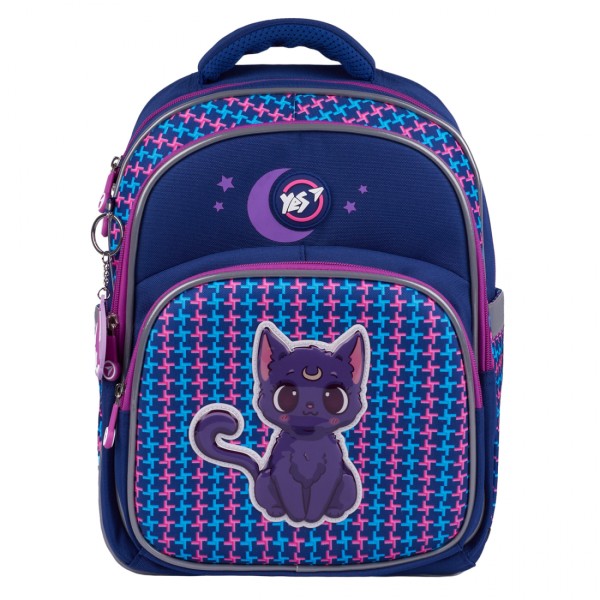 Рюкзак "Yes" S-91 Р-25  Cat with the Moon 2від.,3карм. №559815(8)