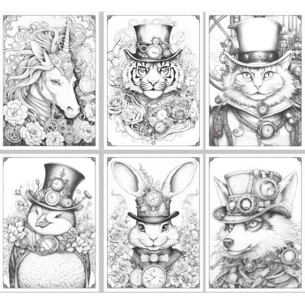 Розмальовка А4 8арк. "Мандарин" №23367(20)