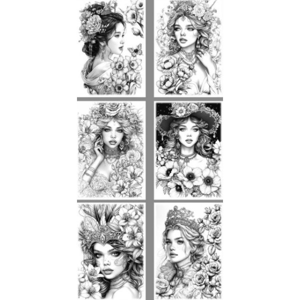 Розмальовка А4 8арк. "Мандарин" №24145(20)