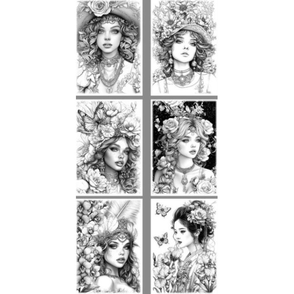 Розмальовка А4 8арк. "Мандарин" №24148(20)