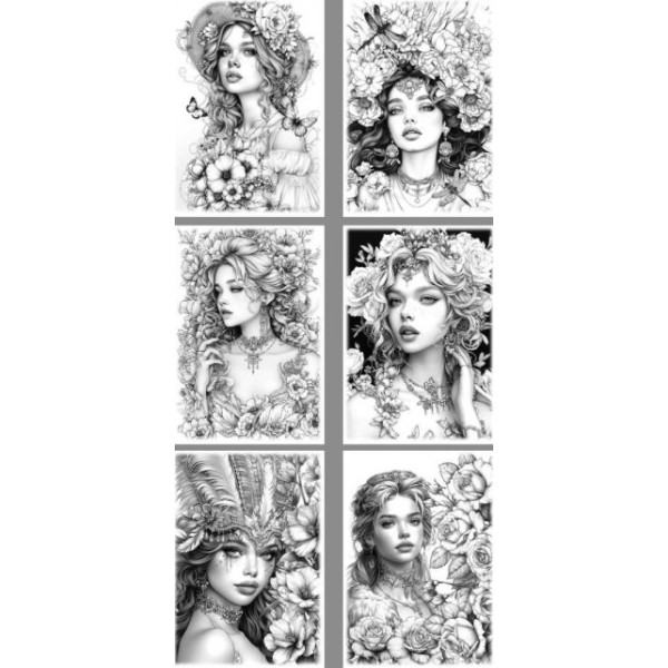 Розмальовка А4 8арк. "Мандарин" №24149(20)