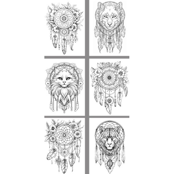 Розмальовка А4 8арк. "Мандарин" №24000(20)