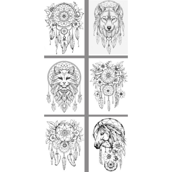 Розмальовка А4 8арк. "Мандарин" №24001(20)