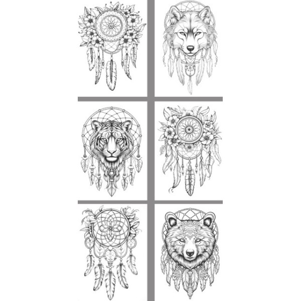 Розмальовка А4 8арк. "Мандарин" №24002(20)