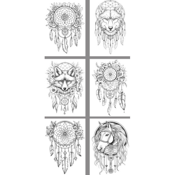 Розмальовка А4 8арк. "Мандарин" №24003(20)