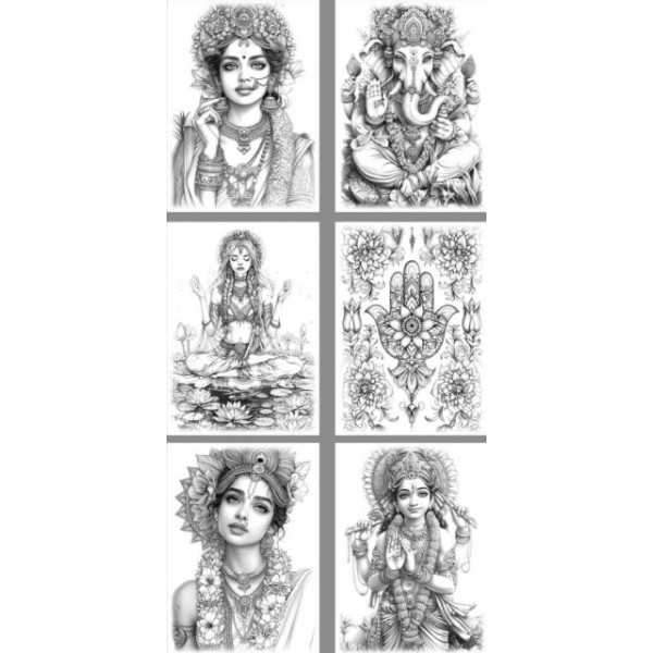 Розмальовка А4 8арк. "Мандарин" №24136(20)