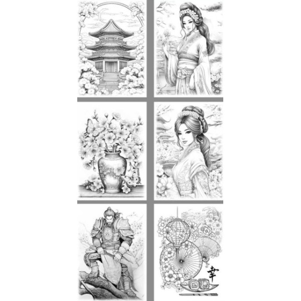 Розмальовка А4 8арк. "Мандарин" №24142(20)