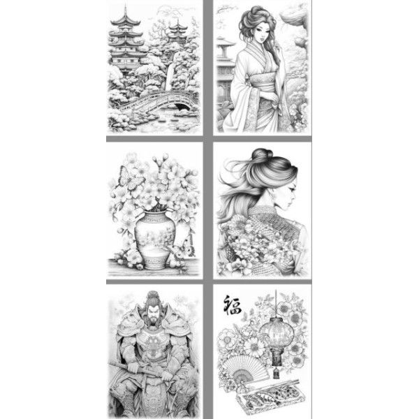 Розмальовка А4 8арк. "Мандарин" №24143(20)