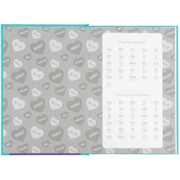 Зошит "Словник з іноземної мови" А5 60арк. тв. обкл. Girl №К25-407-1/Kite/(20)