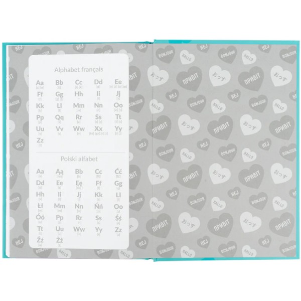 Зошит "Словник з іноземної мови" А5 60арк. тв. обкл. Girl №К25-407-1/Kite/(20)