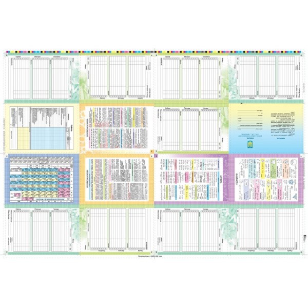 Щоденник шк. В5 №25062 40арк. тиснення фольга 7БЦ тв. обкл./Мандарин/(10)