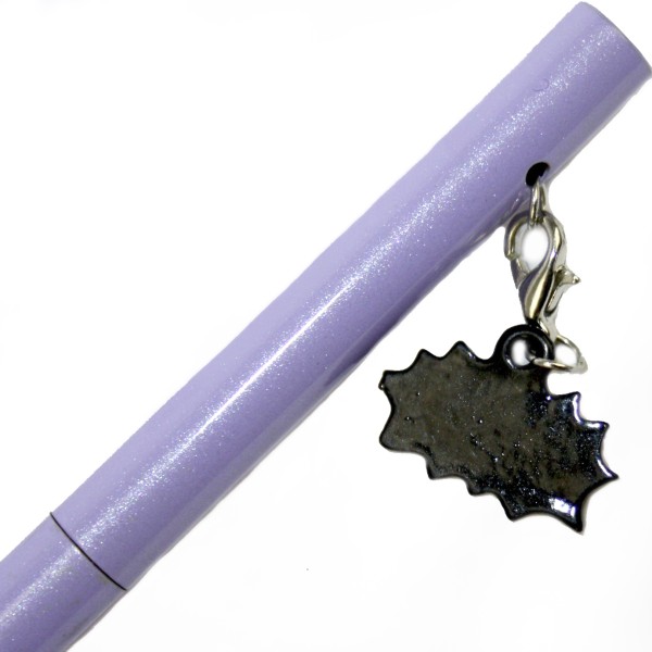 Ручка кульк.метал. "Maxi" №MX16342 OOPS,з брелоком,синя(10)(50)